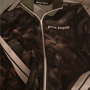 Palm Angels Dark Palm Print Track Jacket